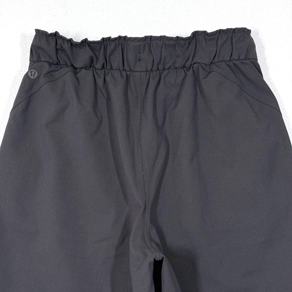 Lululemon Pants Womens 6 Stretch High Rise Jogger Athleisure Gym Yoga Black - Picture 5 of 12